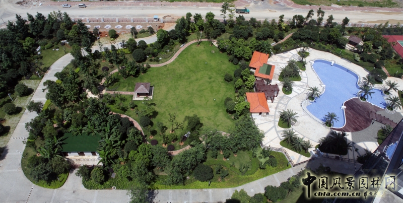 后花園婚慶廣場泳池