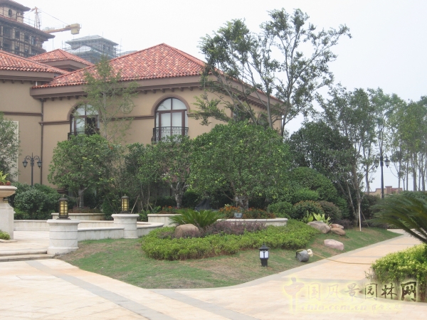 2015住宅景觀獎:洞庭湖國際公館一期別墅景觀綠化