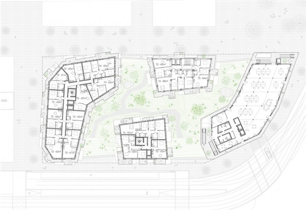 藤本壯介作品：植物密布縱橫相連的“木塔”