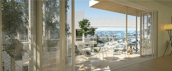 藤本壯介作品：植物密布縱橫相連的“木塔”