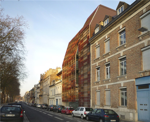 法國亞眠政府大樓建筑景觀設計