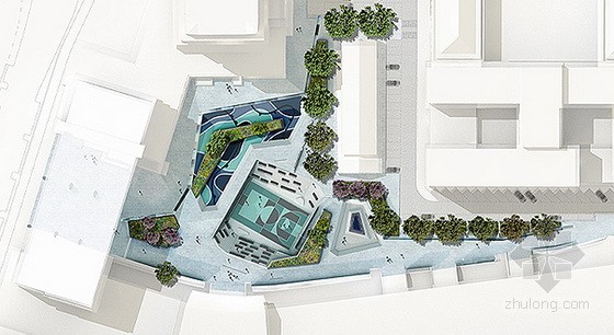 由雨水集成的水上廣場：荷蘭鹿特丹雨水廣場