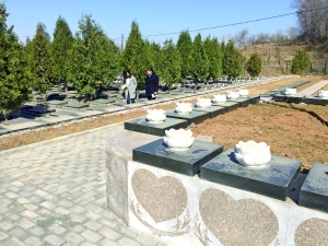 北京：公益生態墓園隱居桃花深處