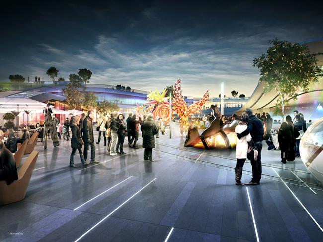 野心勃勃的歐洲城規劃項目