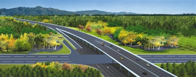 北京世園會世園大道景觀工程開工