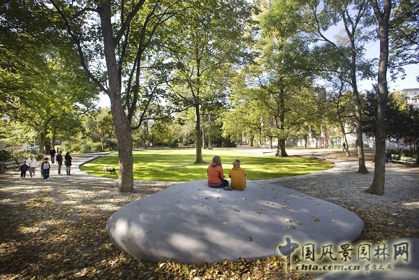 德國柏林小蒂爾加滕-奧托公園景觀改造