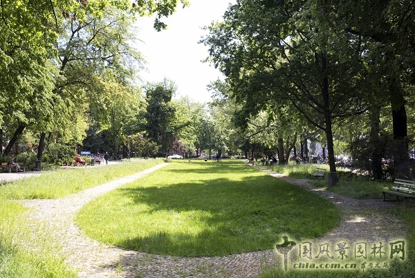 德國柏林小蒂爾加滕-奧托公園景觀改造