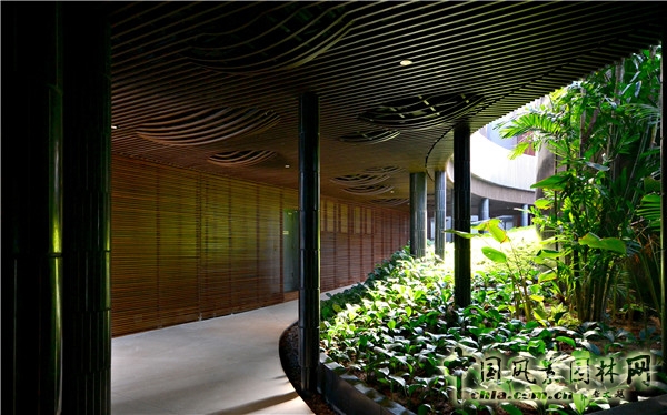 泰國芭提雅希爾頓酒店屋頂花園