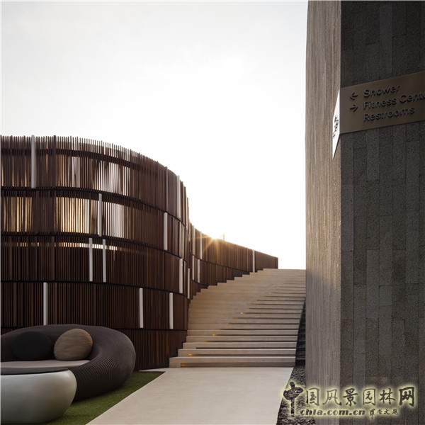 泰國芭提雅希爾頓酒店屋頂花園