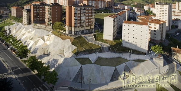 西班牙畢爾巴鄂市赫蘇斯·哈林丹茨斜坡