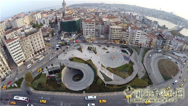 土耳其：Sishane park景觀設計