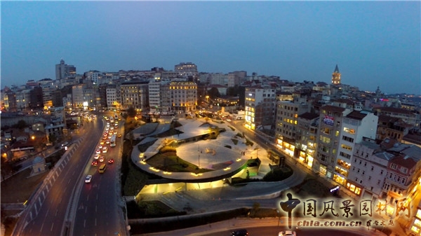 土耳其：Sishane park景觀設計