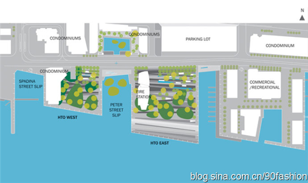 加拿大多倫多HTO濱水公園環境景觀設計