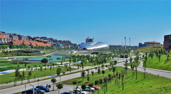 西班牙坎塔布裏亞桑坦德濕地公園