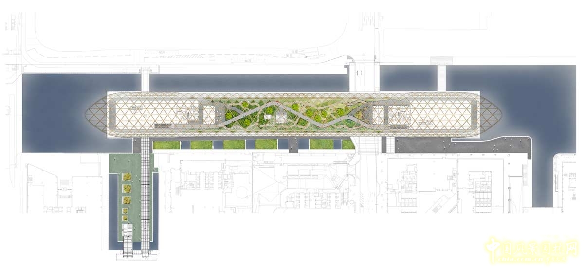 倫敦Crossrail車站屋頂花園景觀設(shè)計(jì)