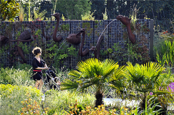 法國里昂巨人花園景觀設計(組圖)