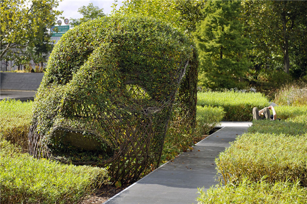法國里昂巨人花園景觀設計(組圖)