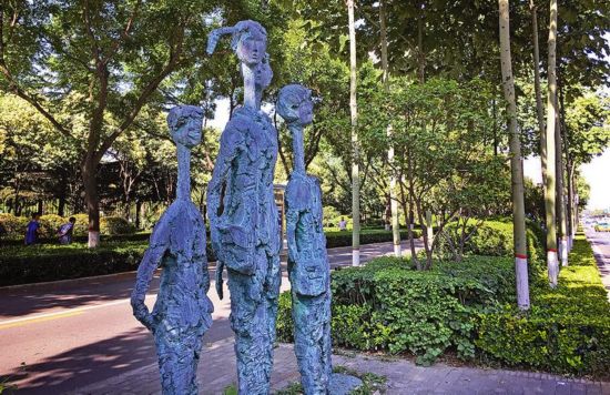 西安雕塑街 一座城市的無聲名片