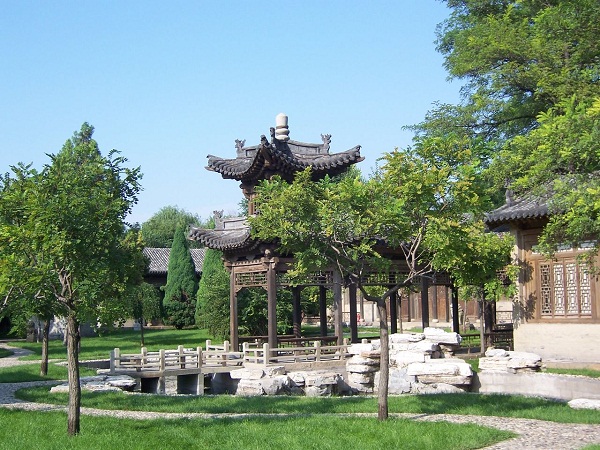 山西榆次常家莊園后花園規劃設計