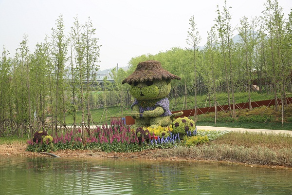 2014青島世園會立體花壇圖片賞析