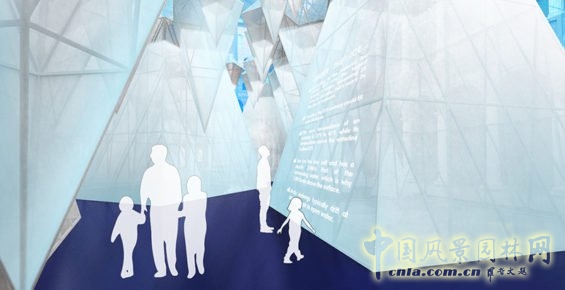 詹姆斯·科納：美國國家建筑博物館冰山景觀