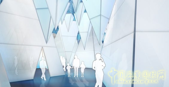 詹姆斯·科納：美國國家建筑博物館冰山景觀