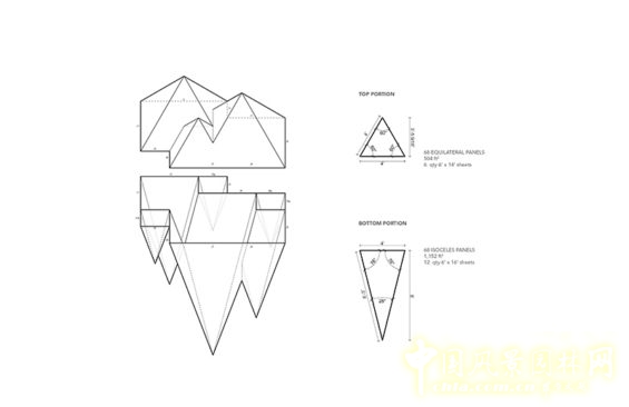 詹姆斯·科納：美國國家建筑博物館冰山景觀