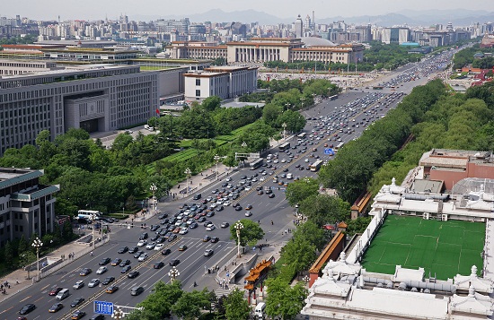 天安門廣場及長安街及其延長線綠化欣賞