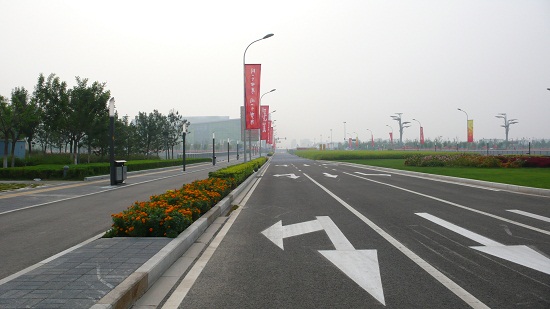 北京奧運中心區(qū)整體道路景觀系統(tǒng)規(guī)劃設(shè)計