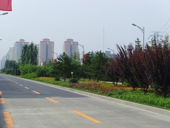 北京奧運中心區整體道路景觀系統規劃設計