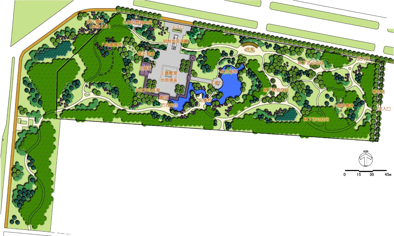 河北滄州通翔雜技園規劃設計