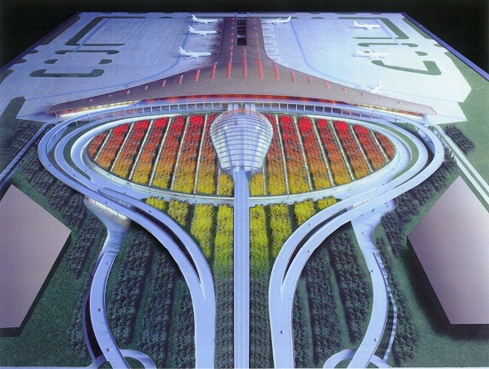 首都機場T3航站樓規(guī)劃設(shè)計圖片賞析