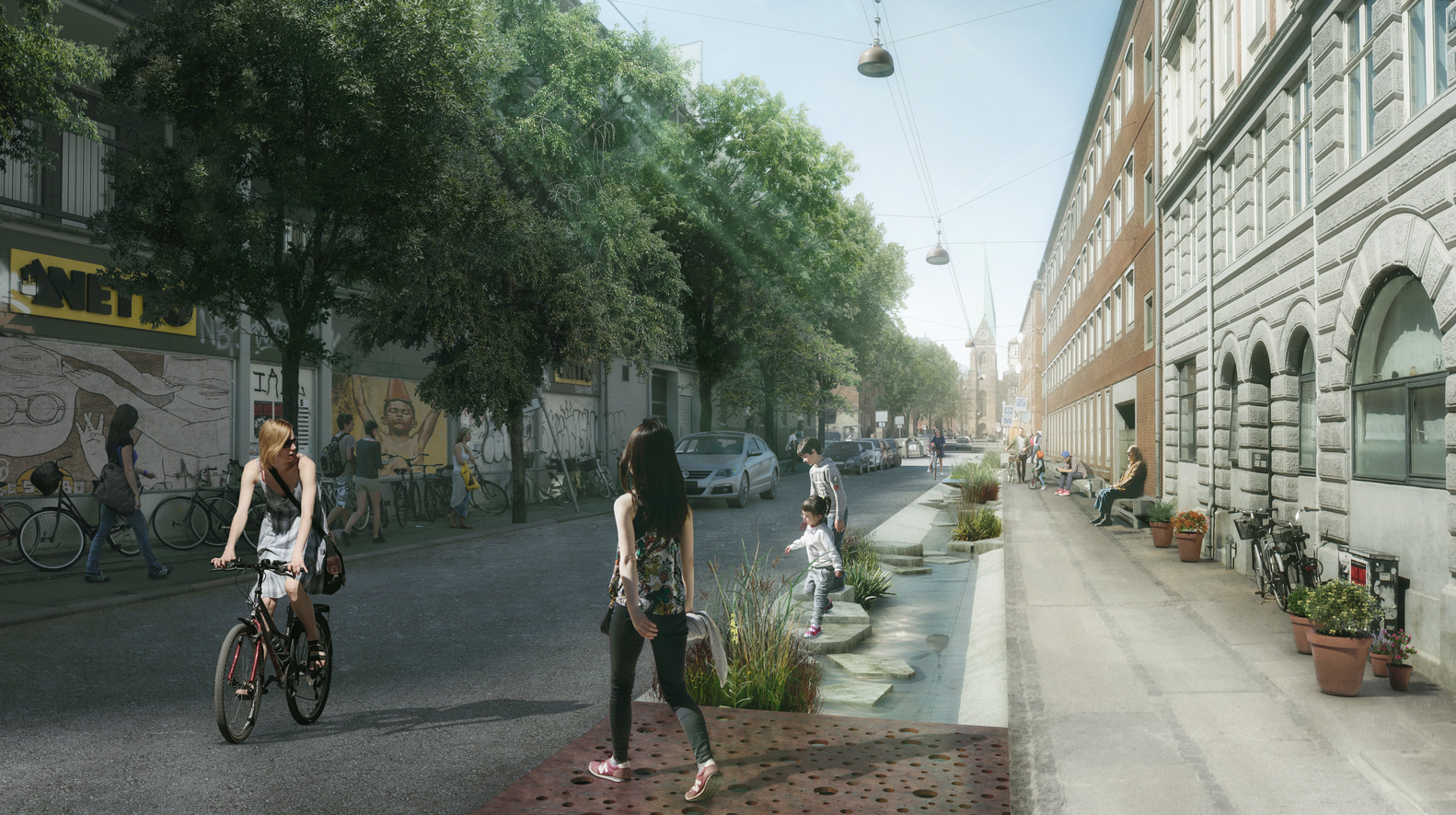 哥本哈根新景觀規劃解決城市洪水