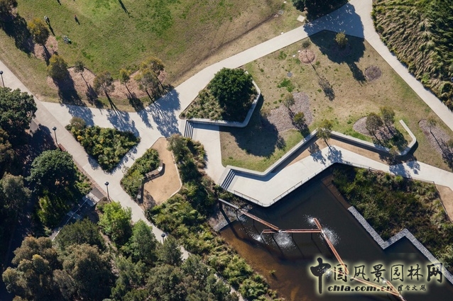案例賞析：悉尼水循環項目公園景觀