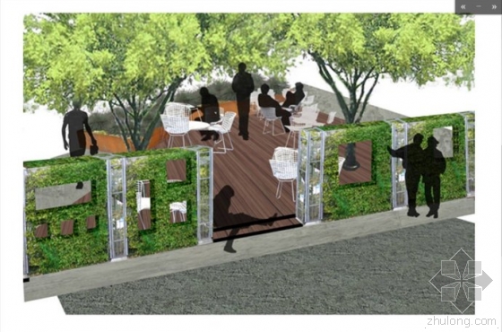 美國Bushwick城市庭院景觀