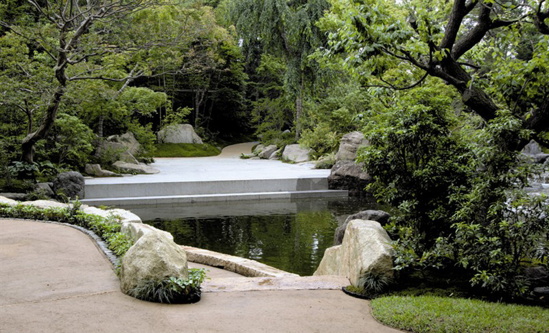 日本寒川神社花園景觀賞析