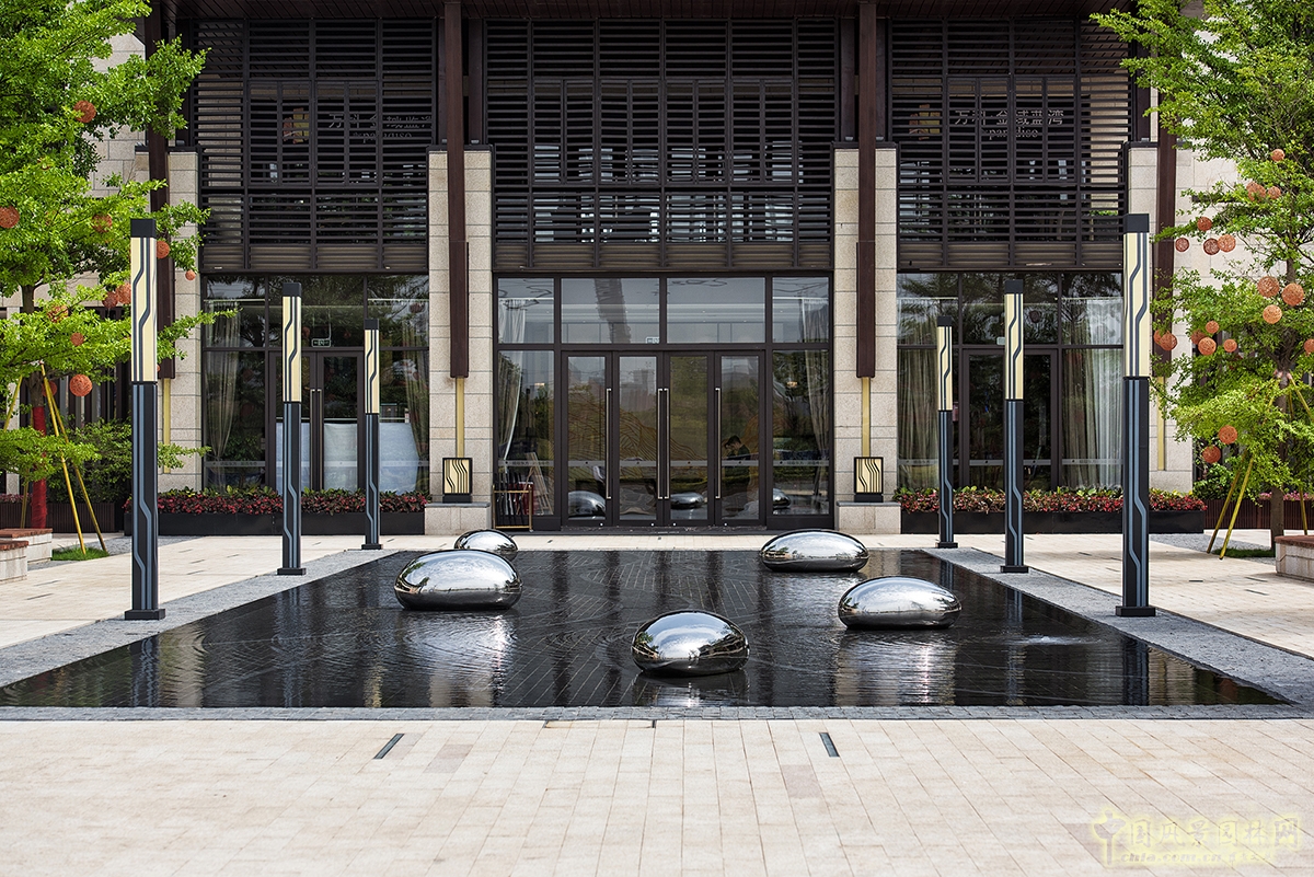 派瀾設計事務所：萬科南寧金域藍灣展示區(qū)景觀設計