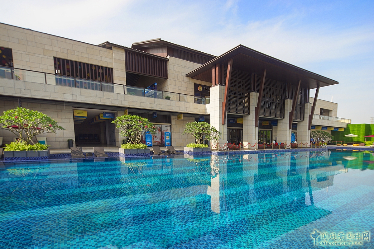 派瀾設計事務所：萬科南寧金域藍灣展示區景觀設計