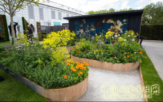 2016英國切爾西花展銀鍍金獎作品賞析