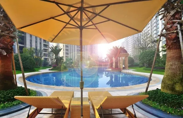 【棕櫚工程】杭州濱江金色黎明清涼夏日小筑