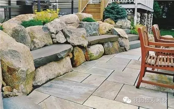 石頭在景觀設計中的應用