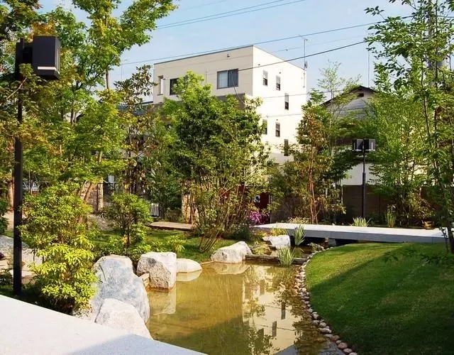 日式庭院 現實與抽象的結合