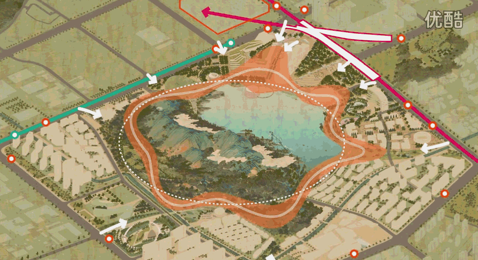 全球最牛公園方案:“清明上河圖”融于現代城市