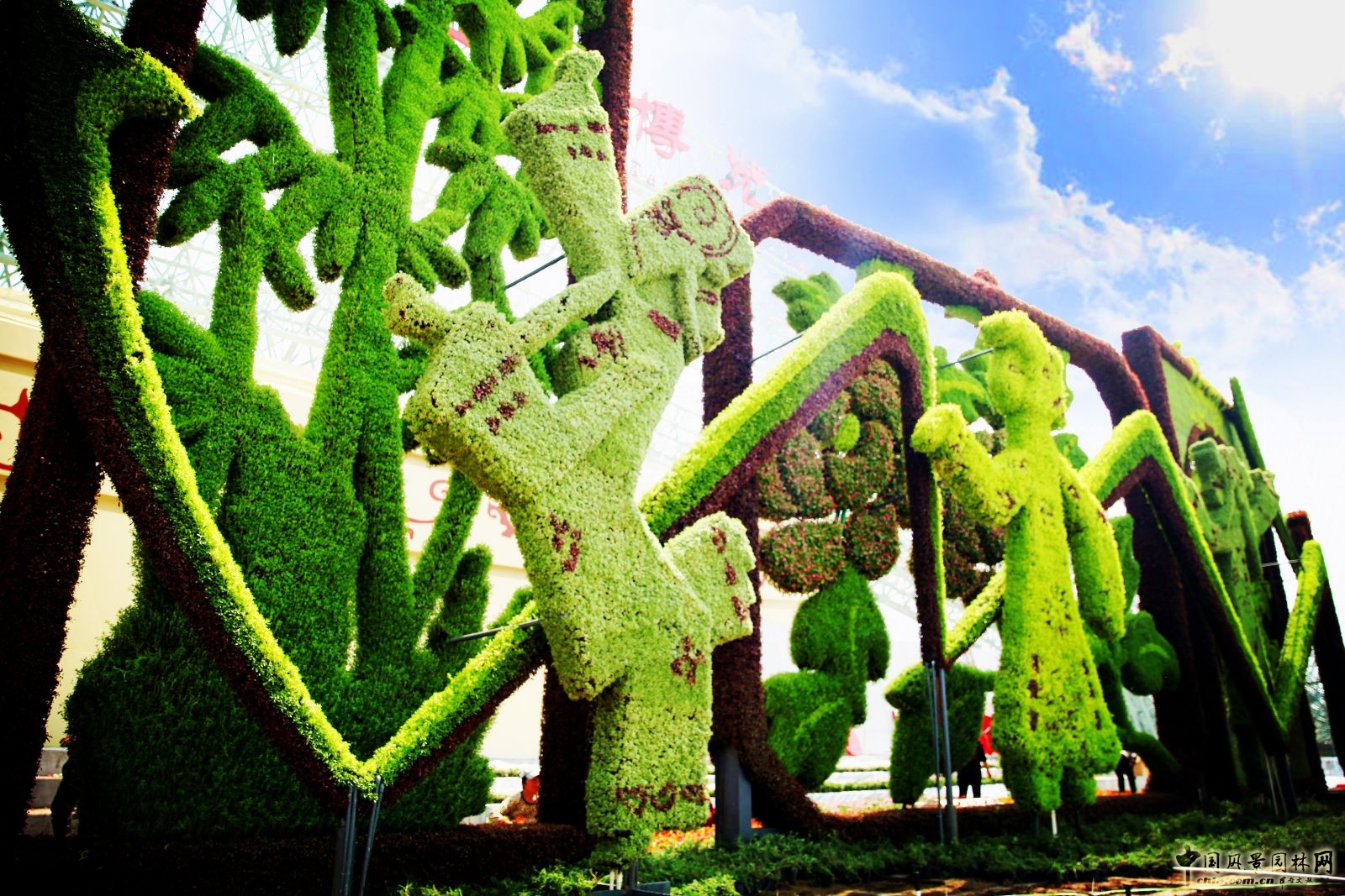 2016園冶杯專業(yè)獎參賽項目：唐山世園會綠雕