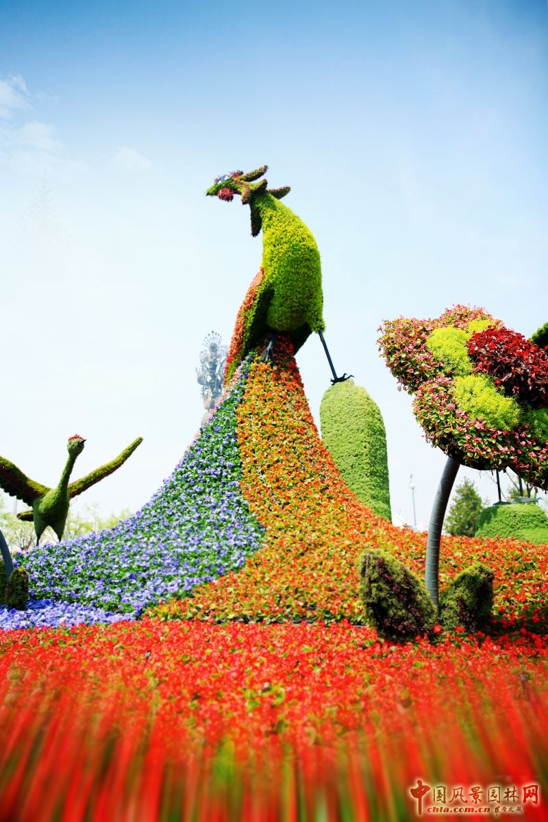 2016園冶杯專業獎參賽項目：唐山世園會綠雕