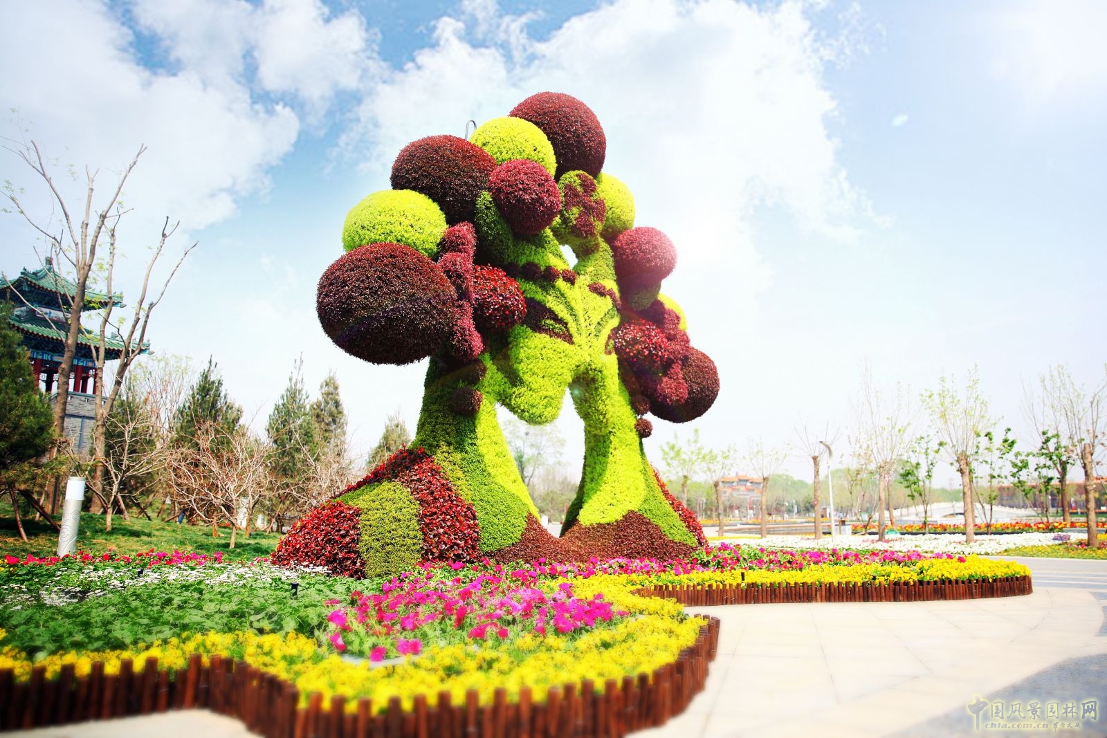 2016園冶杯專業獎參賽項目：唐山世園會綠雕