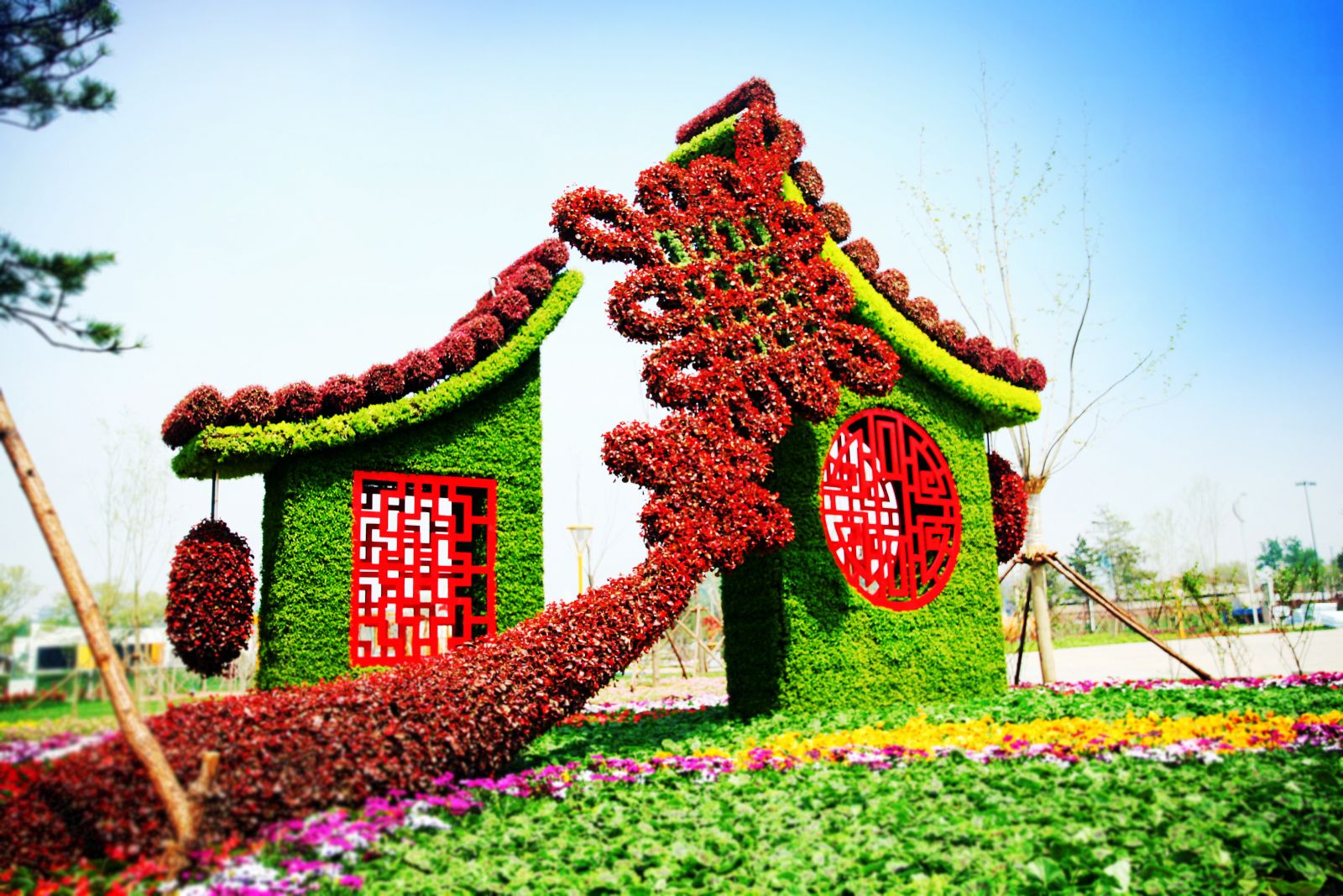 2016園冶杯專業(yè)獎參賽項目：唐山世園會綠雕