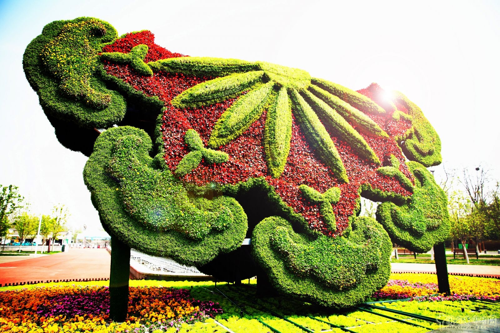 2016園冶杯專業獎參賽項目：唐山世園會綠雕