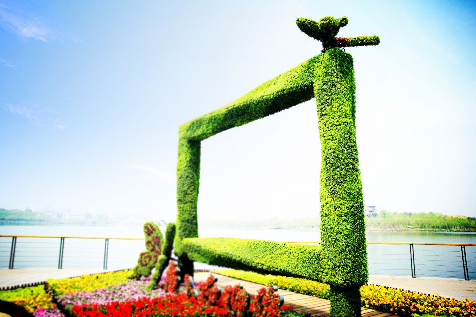 2016園冶杯專業(yè)獎參賽項(xiàng)目：唐山世園會綠雕