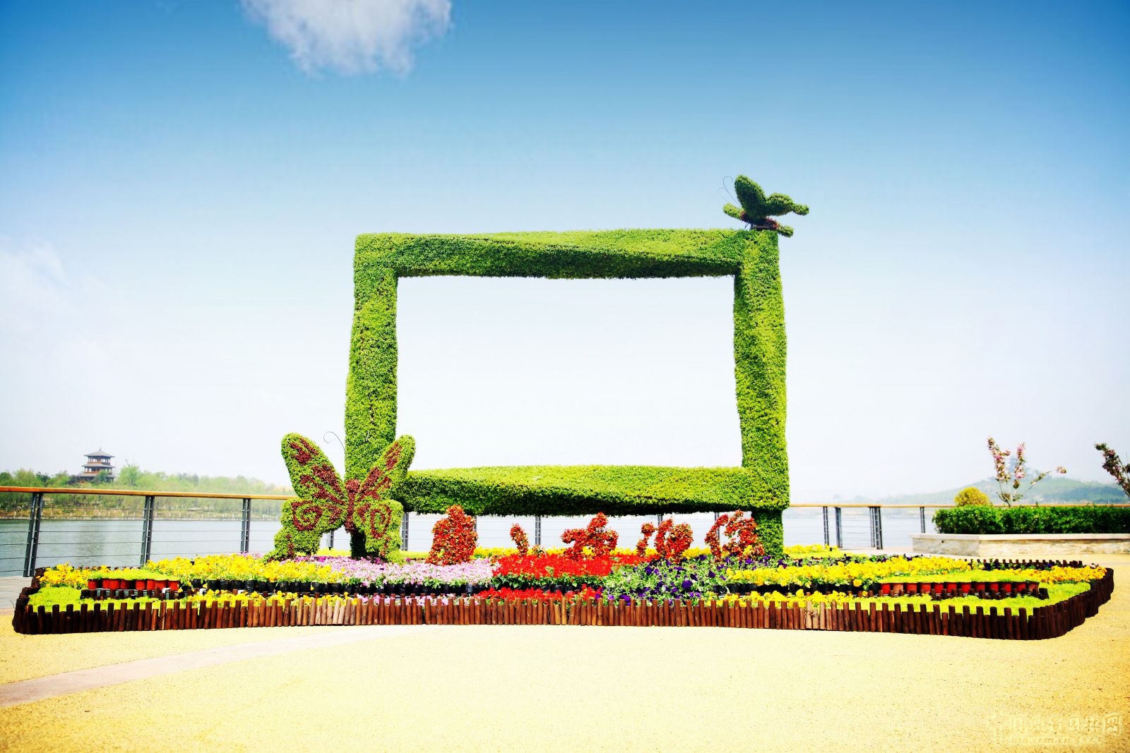 2016園冶杯專業(yè)獎參賽項(xiàng)目：唐山世園會綠雕